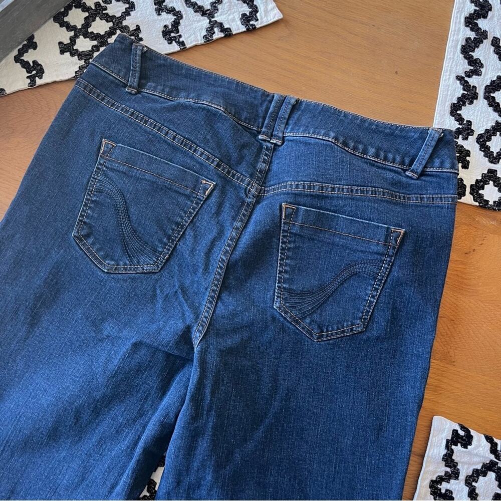 Lane Bryant Genius Fit Jeggings dark wash denim JeanS womens size 16 - Picture 5 of 10